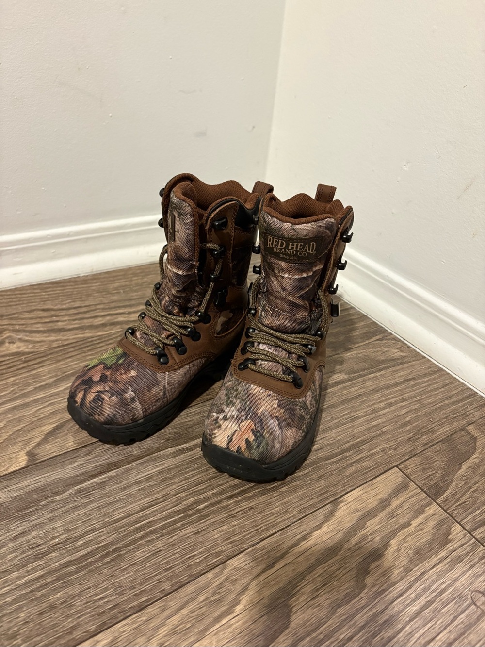 RedHead Kids Size 12M Camo Waterproof Insulated Hunting Boots
